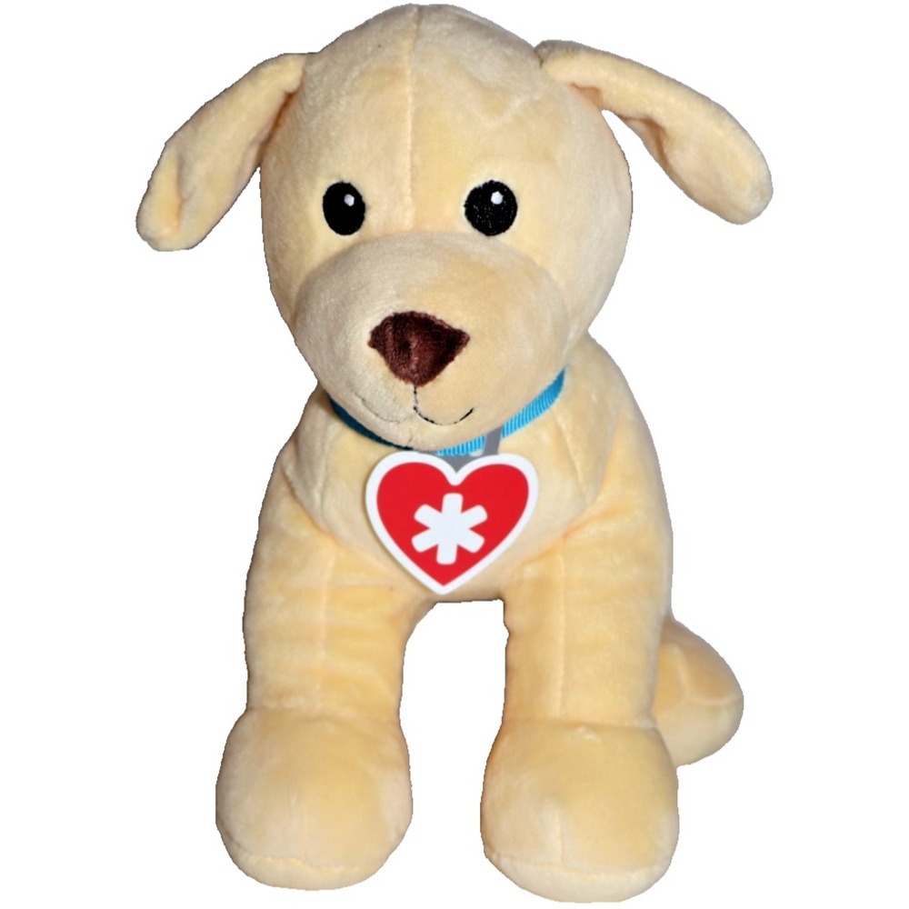 MELISSA & DOUG Yellow Labrador Lab Rescue Dog Stuffed Plush w/ Collar
